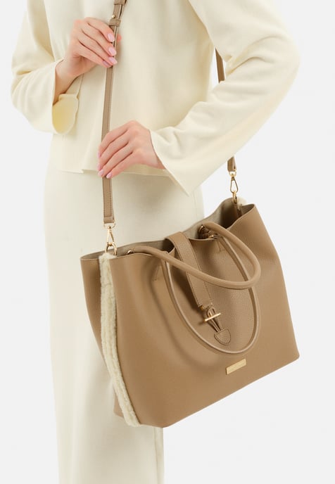 Laura Ashley Mink Shoulder Bag