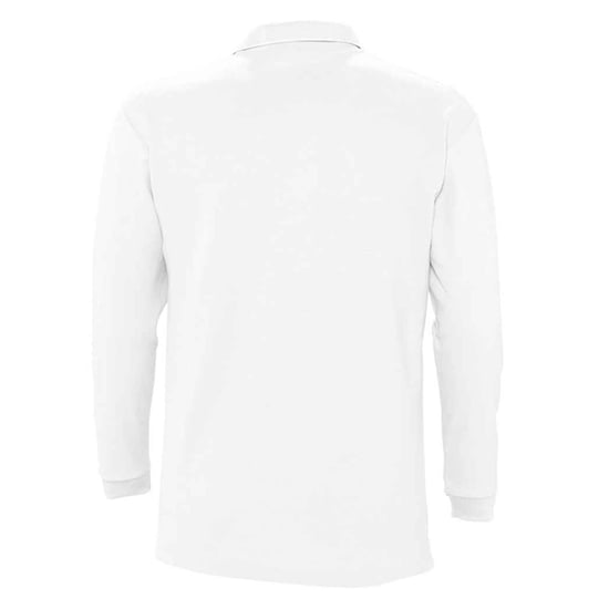 SOLS - "Winter II" Poloshirt für Herren/Damen Unisex Langärmlig (Weiß) - Image 2