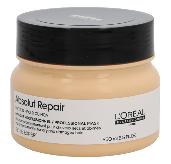 L'Oreal Serie Expert Absolut Repair Gold Quinoa Mask. - Image 1