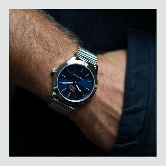 Ice Watch Ice Steel - Silber Dunkelblau Herren Silber Uhr 023794 - Image 4