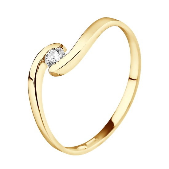 DIADEMA - Ring - Diamond - Yellow Gold