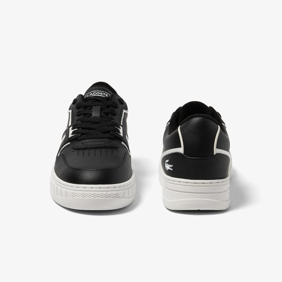 Herren Lacoste L001 Sneakers in Schwarz-Weiß - Image 3