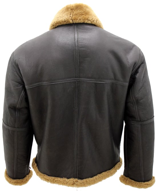 Fliegerjacke aus Schafsleder – Skyfair - Image 4