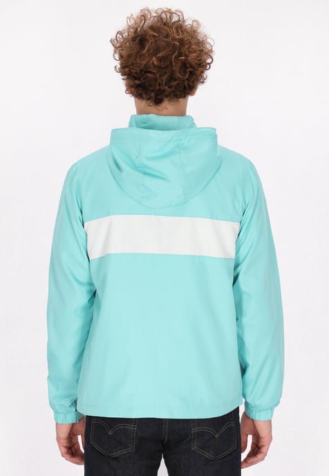 Mo Jacke Herren Türkis Weiss - Image 4