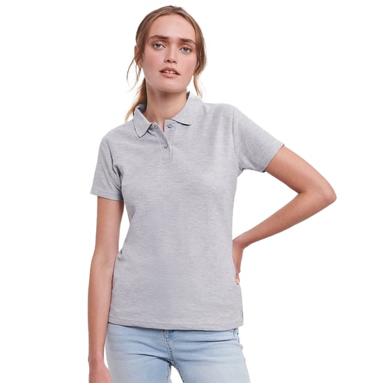 Russell - Poloshirt für Damen (Hellgrau) - Image 2