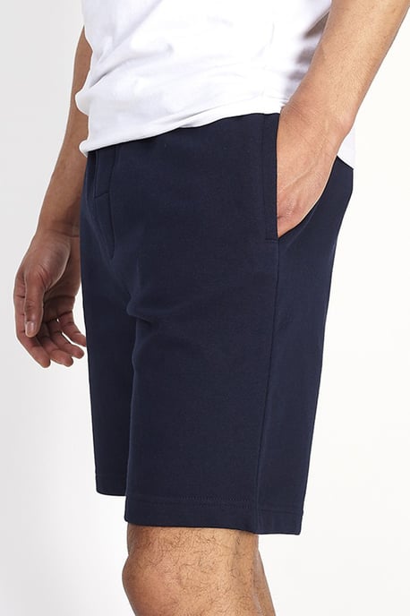 Dark Navy 'Tarley' Basic Fleece Shorts