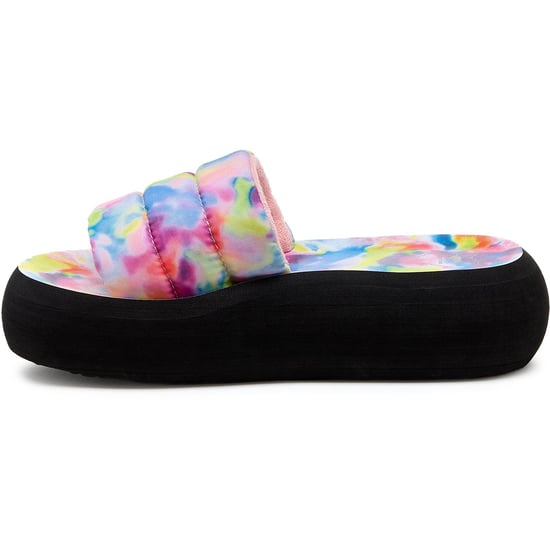 Rocket Dog Splash Loyal Tie Dye Damen Textil Sandalen in Pink/Multi - Image 6