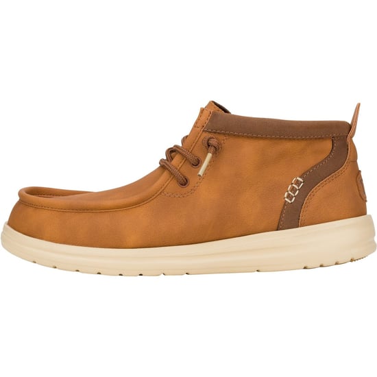 HEYDUDE Wally Mid GripR Classic Polyurethan Herrenstiefel Cognac/Braun - Image 5