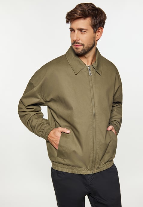Dreimaster Blouson Herren militärisch oliv - Image 3