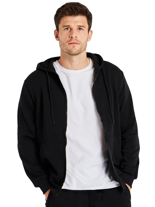 Kruze Herren Zip Up Hoodie Trainingsanzug - Image 2