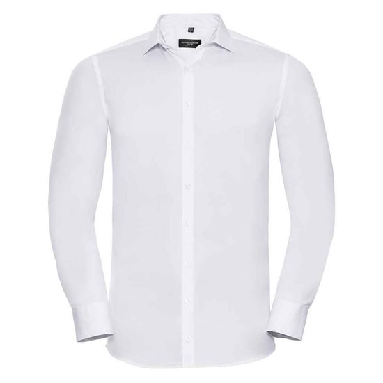 Russell Collection - "Ultimate" Formelles Hemd für Herren Langärmlig (Weiß) - Image 1