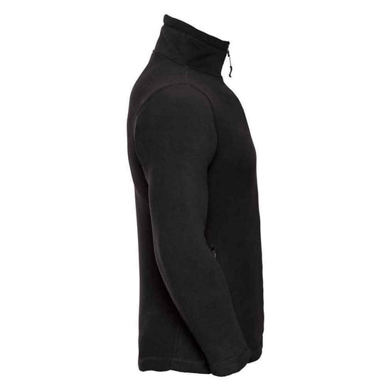 Russell - Fleece-Oberteil mit kurzem Reißverschluss für Herren - Für Außen (Schwarz) - Image 3
