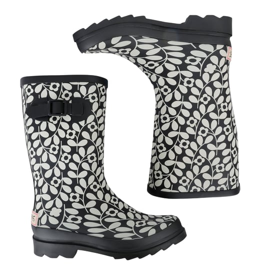 Regatta - Damen Gummistiefel "Orla Kiely", Jasmin Blume (Schwarz) - Image 6