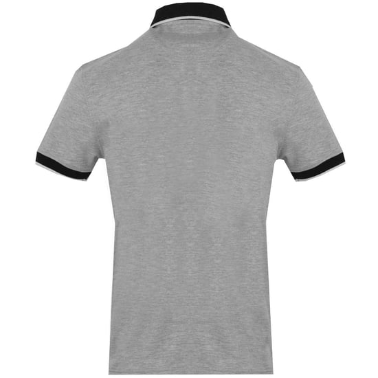 North Sails Contrast Collar Grey Polo