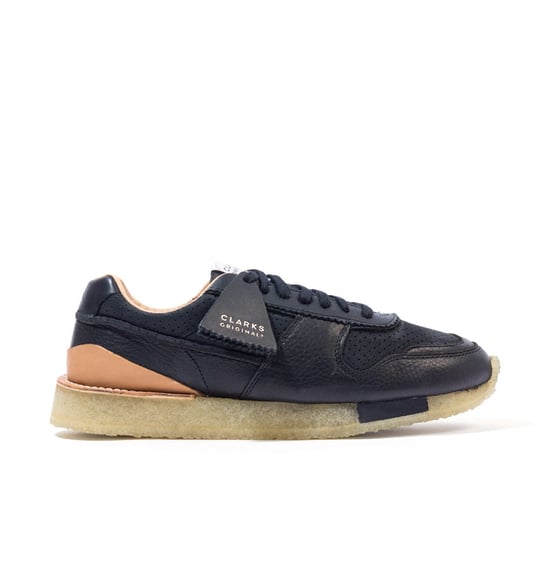 Clarks Originals Tor Run Trainers - Black Combi - Image 1