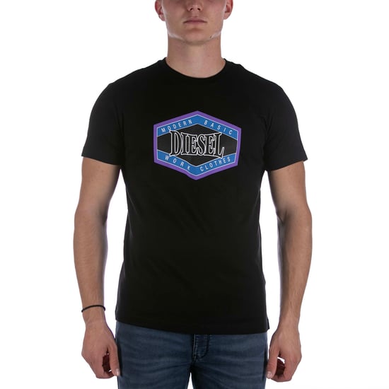 T-Shirt Diesel Diegor E14 Noir - Image 1