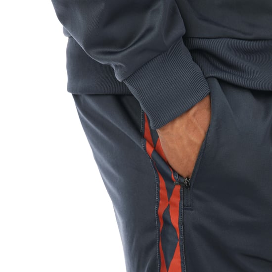 Men's Umbro Diamond Taped Tricot Shorts in Navy
