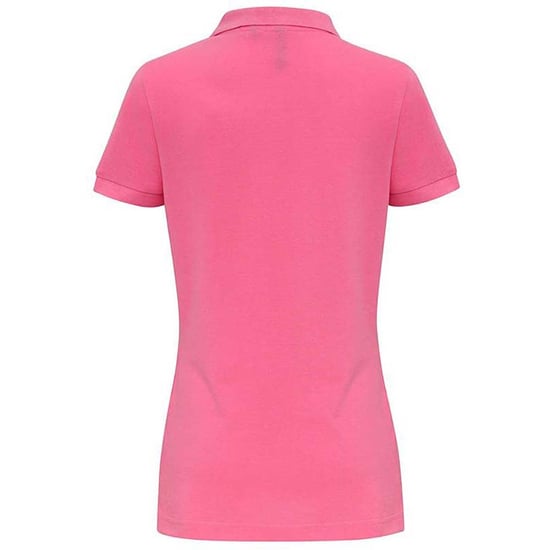 Asquith & Fox Womens/Ladies Plain Short Sleeve Polo Shirt (Pink Carnation)