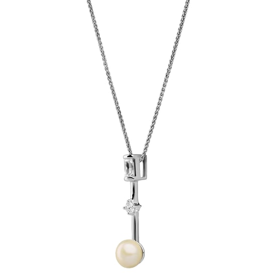 Orphelia 'Maxime' Women's 925 Sterling Silver Chain with Pendant - Silver ZH-7514