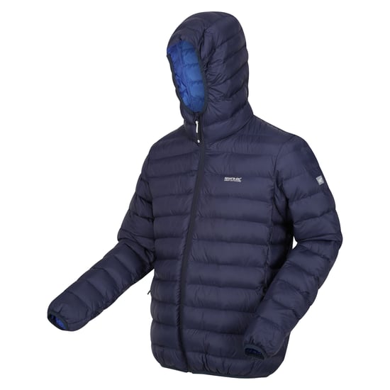 Regatta - "Marizion" Steppjacke mit Kapuze für Herren (Marineblau/Olympischblau) - Image 4