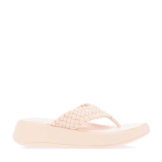 Sandales F-Mode plateforme cuir Fit Flop Pour Femme en Rose - Image 1