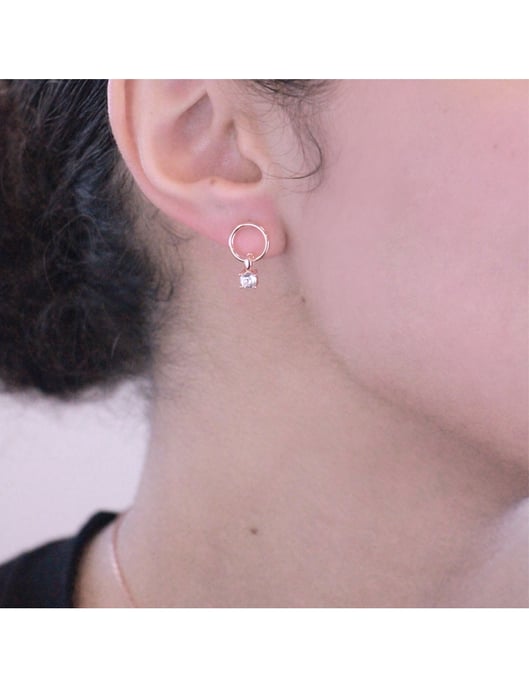 Octavia Set - Roségold und Kristall - Image 4