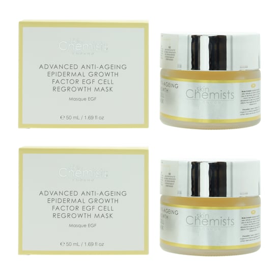 Skin Chemists Advanced Anti-Ageing Epidermal Growth Factor Cell Regrowth Mask 50ml x 2