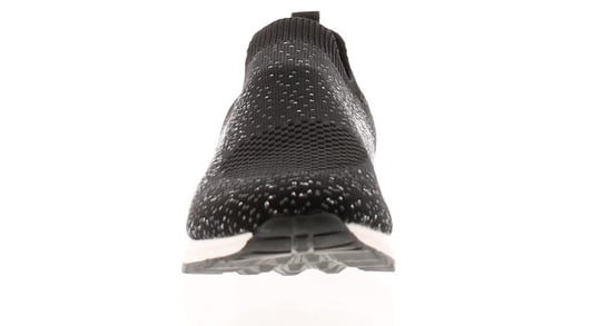 Hush Puppies Ennis Stoff Damen Schwarz Sneakers - Image 3