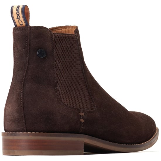 Base London Virgil Leder Herrenstiefel in Brandbraun - Image 2