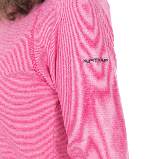 Trespass Damen Fleece-Top Meadows mit Reißverschluss bis zur Brust (Pink) - Image 4