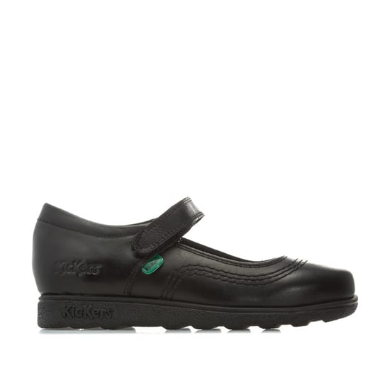 Kickers Fragma Pop Lederschuhe für Mädchen in Schwarz - Image 1