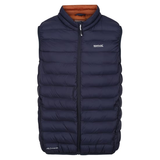 Regatta Mens Marizion Quilted Gilet (Navy/Danger Red)