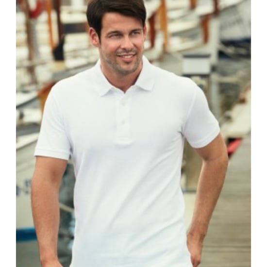 Fruit Of The Loom Herren 65/35 Heavyweight Pique Kurzarm-Poloshirt - Image 4