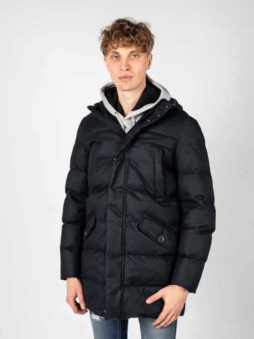 Geox Parka Levico Herren schwarz - Image 3