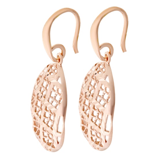 Orphelia 'Pina' Women's 925 Sterling Silver Drop Earrings - Rose ZO-7191/RG