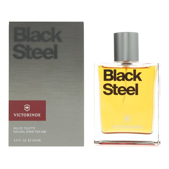 Swiss Army Black Steel Eau De Toilette 100ml - Image 1
