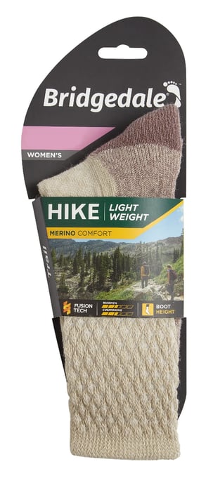 Bridgedale - Leichte Merino-Socken für Damen - Sand - Image 2
