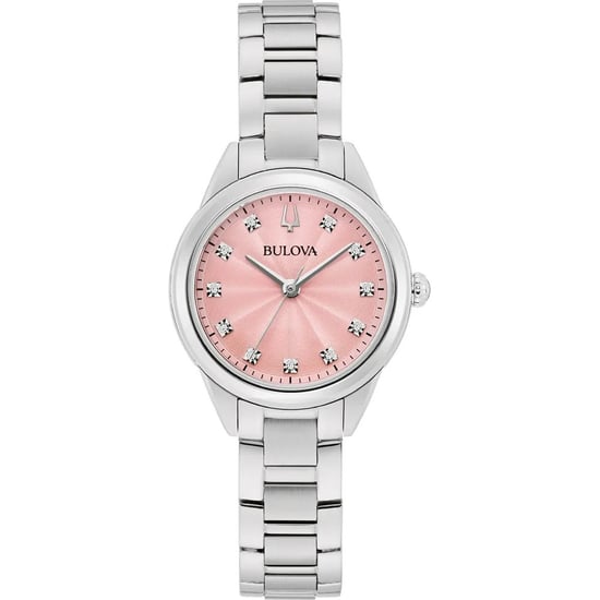 Bulova Sutton Damen Silberne Uhr 96P249 - Image 1