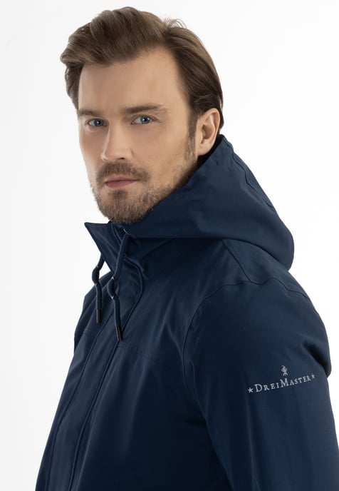 Dreimaster Regenjacke Herren Marine - Image 5