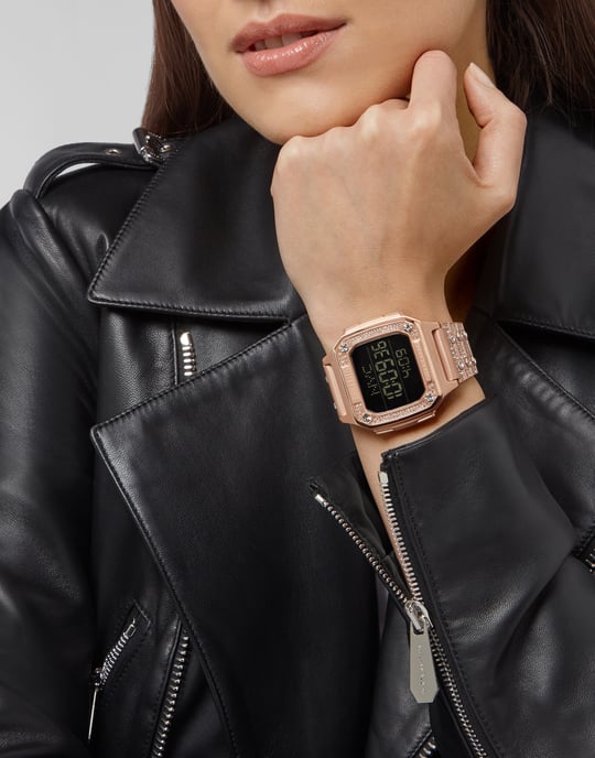 Philipp Plein Hyper $hock roségold Damen Armbanduhr PWHAA1221 - Image 3