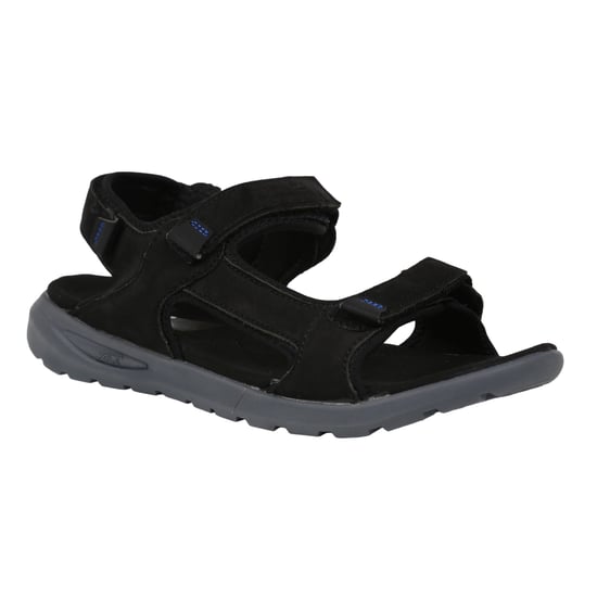Regatta - Herren Sandalen "Marine", Leder (Schwarz/Granitgrau) - Image 1
