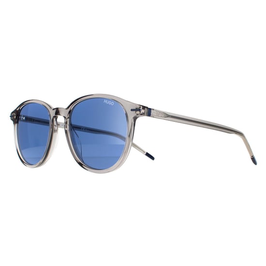 Hugo par Hugo Boss Round Mens Gray Blue Avio HG 1169 / S - Image 2