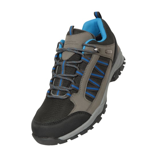 Mountain Warehouse Mens Path Waterproof Walking Shoes (Grey)