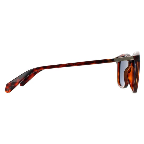 Polaroid Square Unisex Havanna Grau Polarisierte Sonnenbrille - Image 4