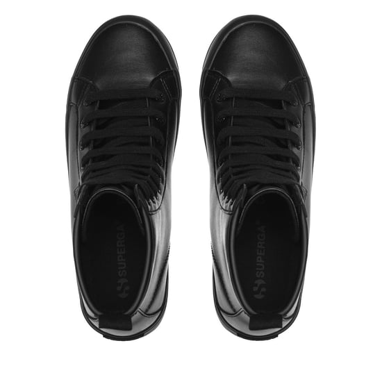 Superga - Herren/Damen Unisex Stiefeletten "2643 Alpina", Kunstleder (Vollschwarz) - Image 3
