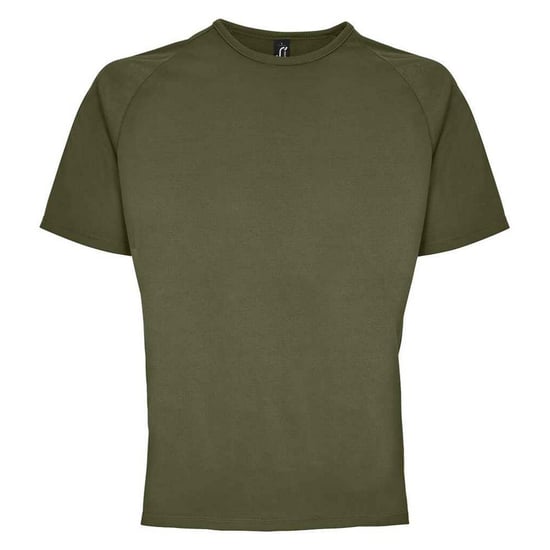 SOLS Herren Sporty Performance T-Shirt, Kurzarm, Rundhals (Army-Grün) - Image 1