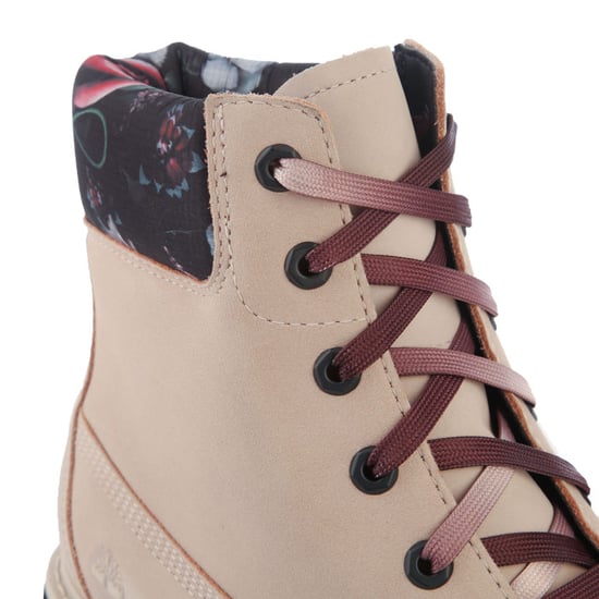 Boots Lucia Way 15cm Timberland Pour Femme en Rose - Image 6