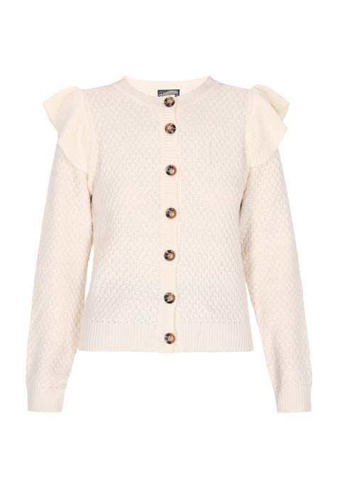 Dreimaster Cardigan Damen Weiss - Image 1