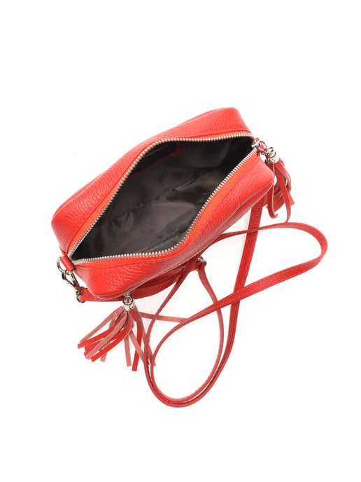 Isabella Rhea SS22 IR 1447 Rouge Cuir de vachette Sac - Image 4