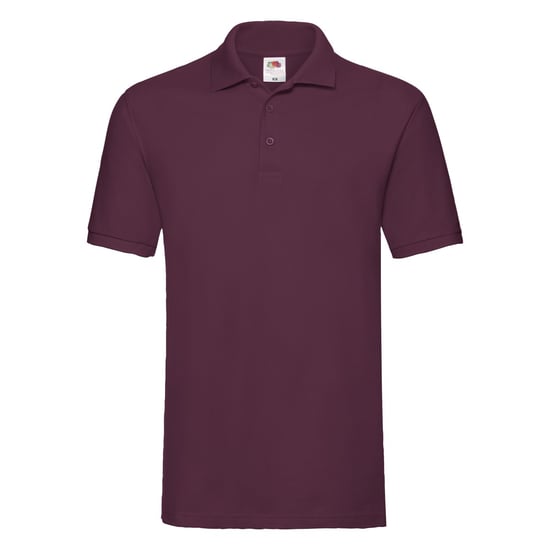 Fruit of the Loom - "Premium" Poloshirt für Herren (Burgunderrot) - Image 1